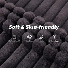 3 in 1 Giant Bean Bag Chairs Convertible Bean Bag Floor Cushion with Machine Washable Cover, Beanbag Chairs for Adult