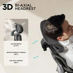 Big and Tall Ergonomic Office Chair with 3-Zone Dynamic Lumbar Support