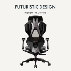 Ergonomic Gaming Chair Reclining Gamer Chair with Adjustable Lumbar Support & 4D Armrests High Back Gaming Chairs for Adults