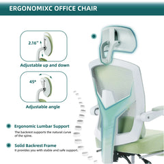 Ergonomic Reclining High Back Mesh Office/Gaming Chair with Lumbar Support