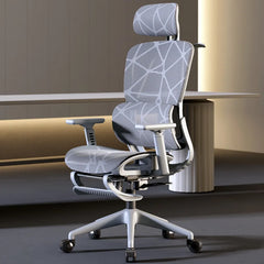 Ergonomic comfortable sedentary office chair with lumbar support