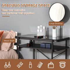 Wall Mount Writing Table Convertible Folding Computer Desk Storage Home Office