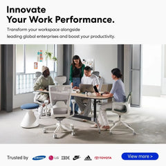 Ergonomic Office Chair with Adjustable Headrest, Lumbar Support, and 3D Armrest