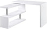 L Shaped Rotating Corner Computer Desk
