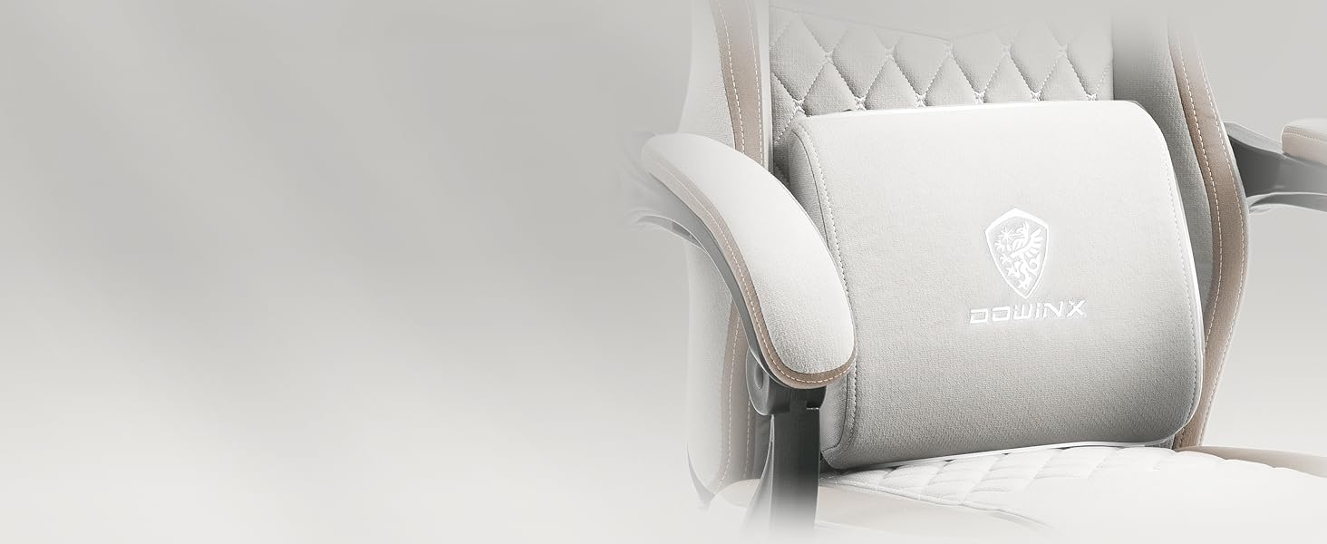 Gaming Chair with Pocket Spring Cushion, Gel Pad and Storage Bag