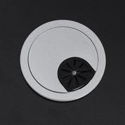 Home Office Gaming Desk with K-shaped Steel Legs, Modern Black Laptop Computer Desk with Cable Management Hole, Corner Table