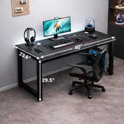 FurnishSpot SpaceSmart™ Computer Desk – Modern Rectangular Design