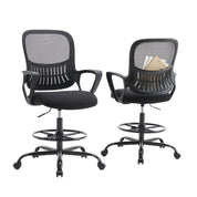 Ergonomic Mesh Backrest Office Desk Chair with Adjustable Height
