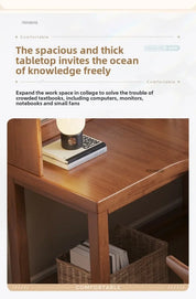 European Solid Wood Corner Computer Desks Home Desktop Computer Table L-shaped Long Writing Desks Double E-sports Gaming Table D