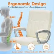 Executive Mid Back Ergonomic Managerial Chair with Lumbar Support