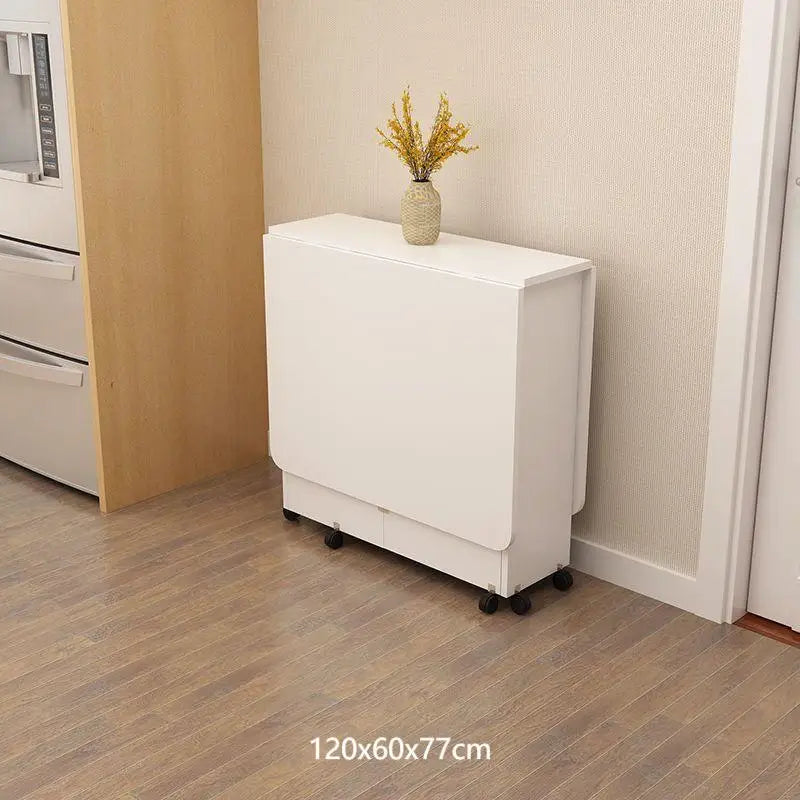 Folding multifunctional houshold dining table