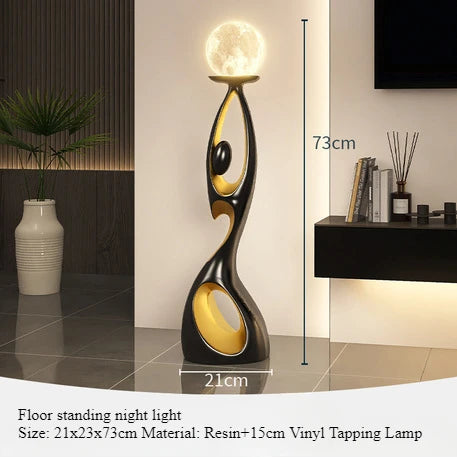 Light Luxury Modern Large Floor Ornament Coffee Table