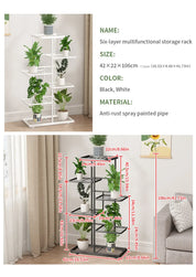 Home Garden Flower Pot Organizer