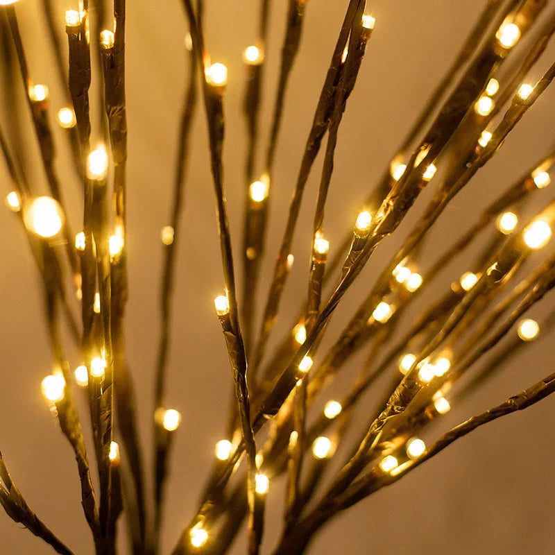 LED Willow Branch Lights - Decorate with Natural Glow