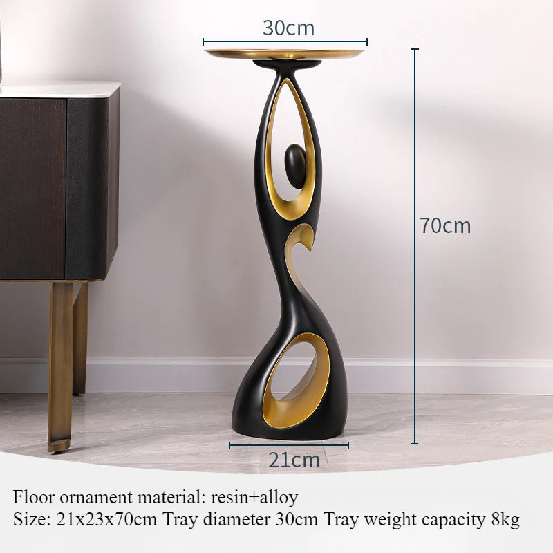 Light Luxury Modern Large Floor Ornament Coffee Table