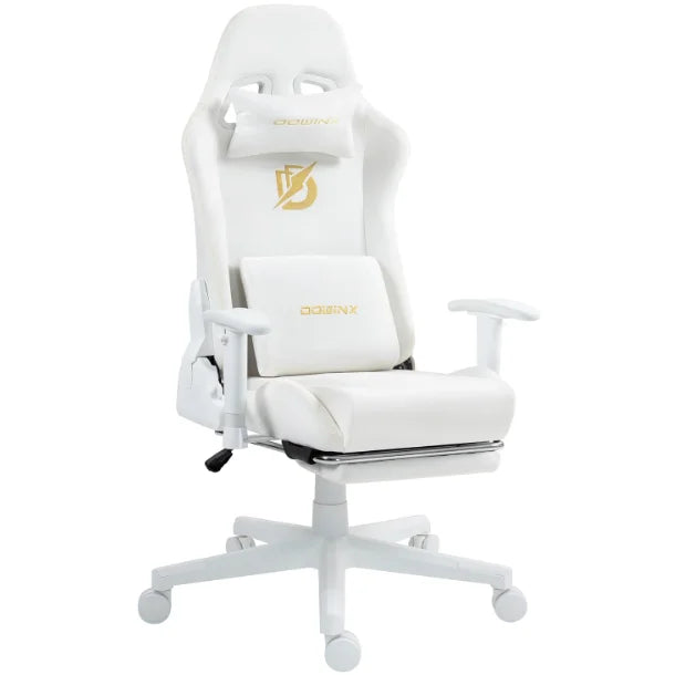 Gaming Chair with Massage Lumbar Support
