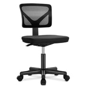 Lumbar Support Low Back Adjustable Height 360° Rolling Swivel Office Chair