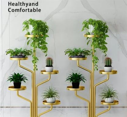 5-Tier Indoor Metal Plant Stand