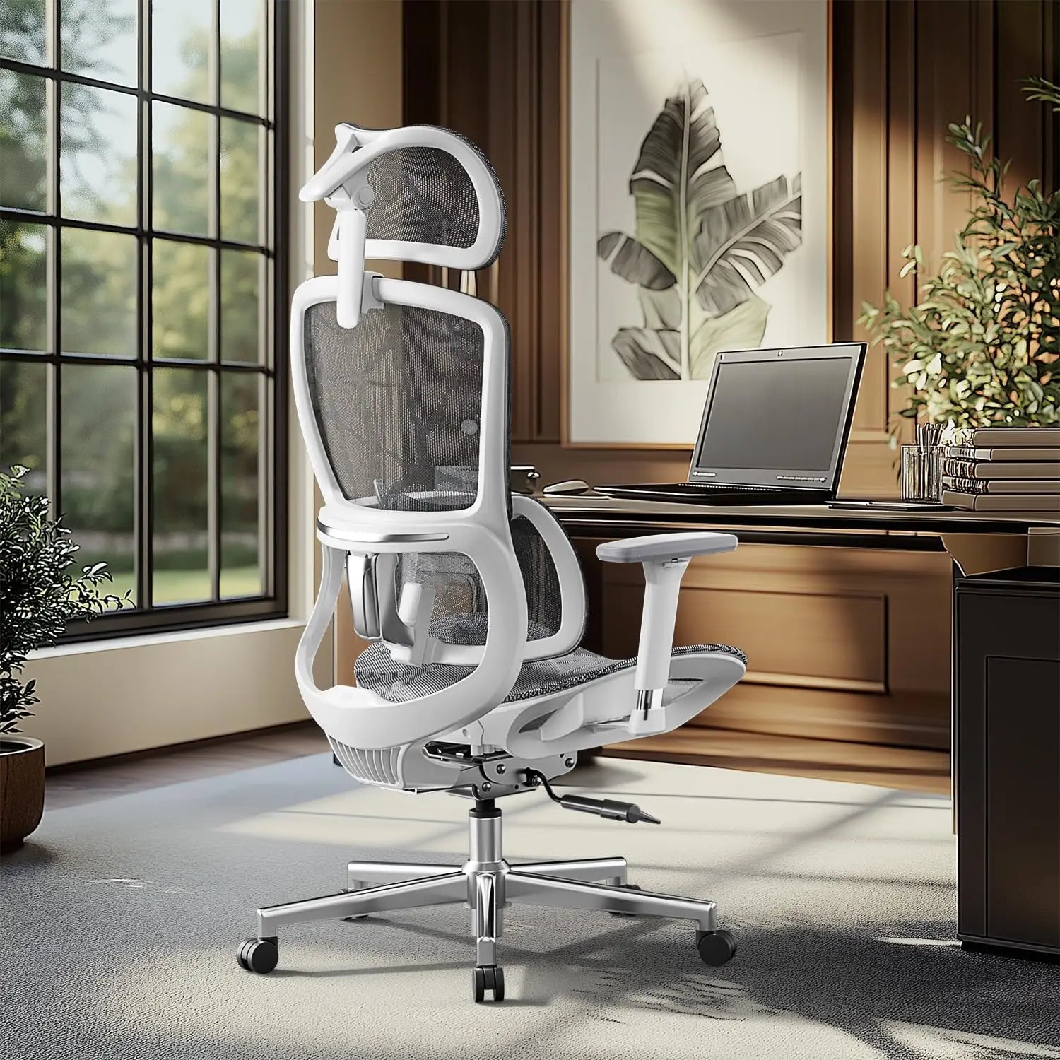 Big and Tall Ergonomic Office Chair with 6-Way Dynamic Lumbar Support