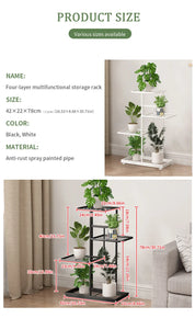 Home Garden Flower Pot Organizer