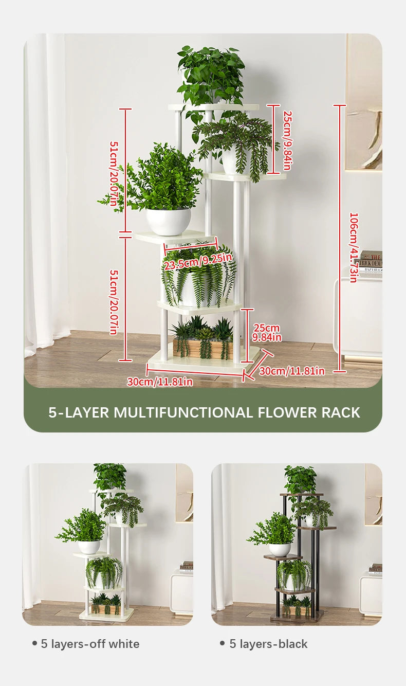 Home Garden Flower Pot Organizer