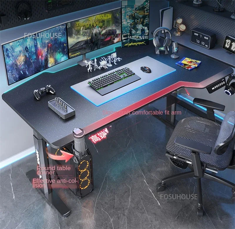 Electric Lifting Table Smart Computer Tables Home Student Study Table E-sports Gaming Desk Office Computer desk Office Furniture