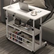 Bedside Table Liftable Computer Desk Minimalist Movable Computer Desk Portable Multi-functional Small Home Office Furniture