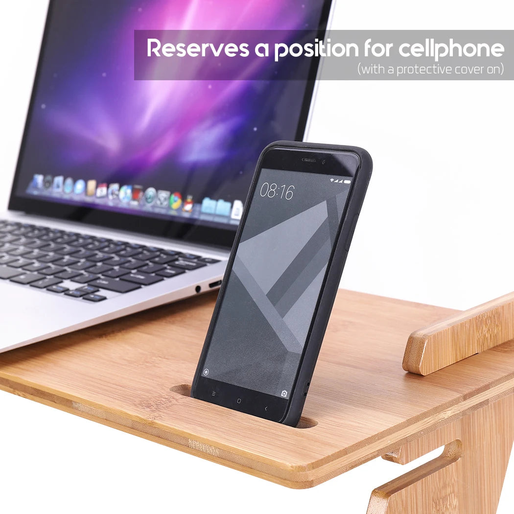 Extra Wide Standing Desk Converter, Height-Adjustable Sit-Stand, Table Laptop Tray, Worktop Station, Riser for Keyboard Monitor