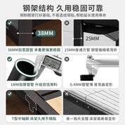 Solid wood folding bed Household simple single bed Extra bed 1 meter 2 Adult rental room Reinforced hard board double iron