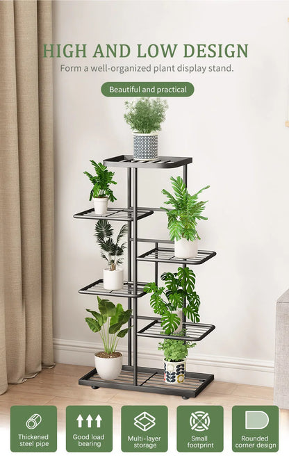Home Garden Flower Pot Organizer