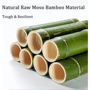 Foldable Bamboo Computer Desk with Storage Shelf