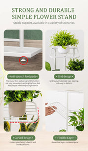 Home Garden Flower Pot Organizer