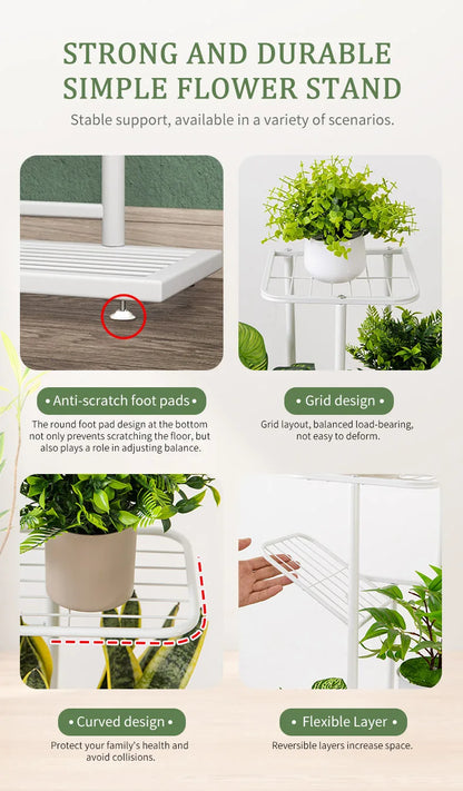 Home Garden Flower Pot Organizer