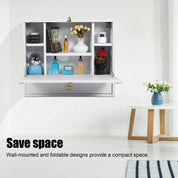 Wall Mounted Multifunctional Foldable Desk