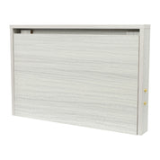 FurnishSpot Wall-Mounted Folding Table | Space-Saving Fold-Down Desk with Shelf