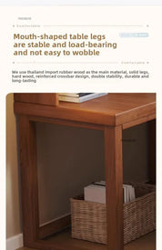 European Solid Wood Corner Computer Desks Home Desktop Computer Table L-shaped Long Writing Desks Double E-sports Gaming Table D