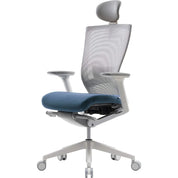 Ergonomic Office Chair with Adjustable Headrest, Lumbar Support, and 3D Armrest