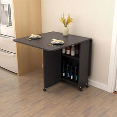 Folding multifunctional houshold dining table