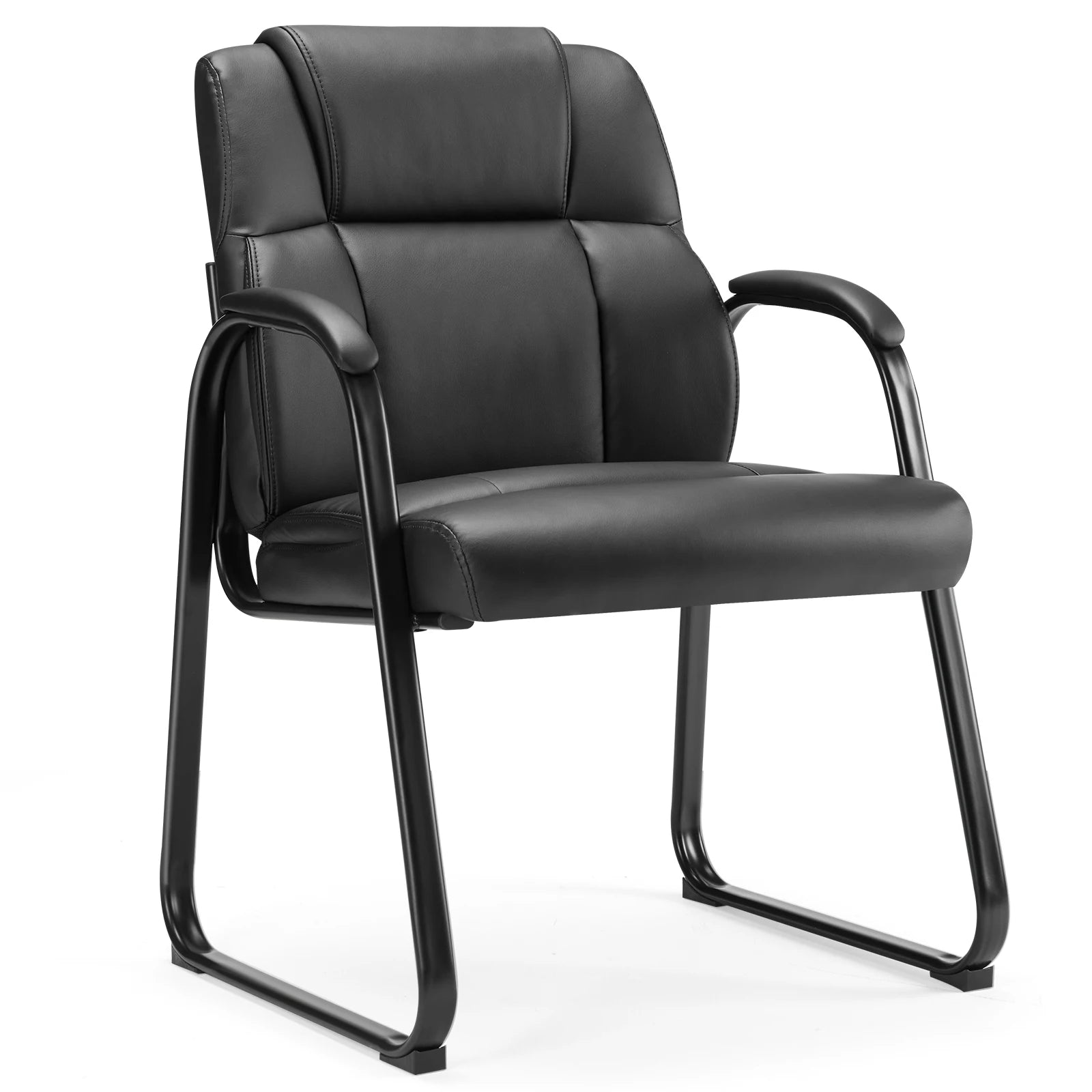 JHK Ergonomic Padded PU Leather Backrest Chair