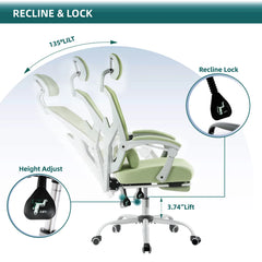 Ergonomic Reclining High Back Mesh Office Chair