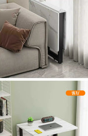 Foldable Modern Kitchen Retractable Rectangular Dining Table