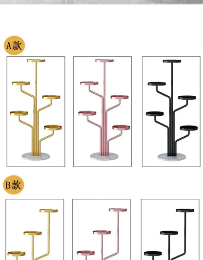 5-Tier Indoor Metal Plant Stand