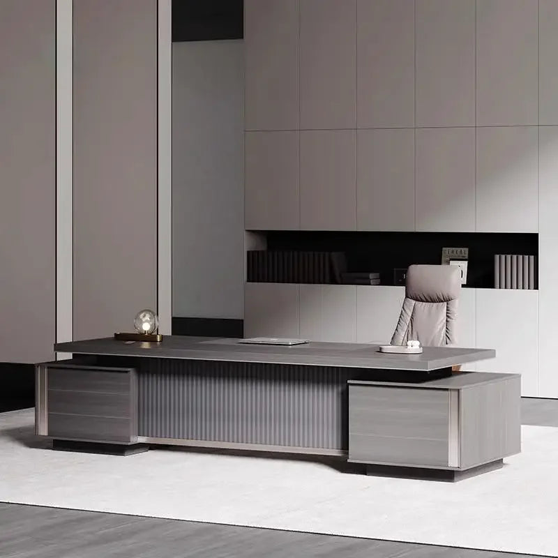 Unique Unusual Office Desk Executive Study Conference Minimalist Office Desk Mobile Modern Gaming Wooden Bureau Home Furniture