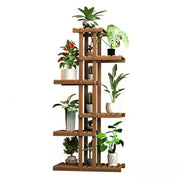 Wall Corner  Plant Stand Indoor Outdoor Garden Flower Pot Shelf Space Save