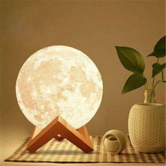 Printing Moon Lamp with Stand - Illuminating Lunar Magic