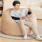 Bean Bag Chair 4Foot Urious Veet Ultra Soft Fur High-Rebound Memory Foam For Adults Plush Lazy Sofa With Fluffy Removable Spong