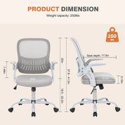 Ergonomic Mesh Backrest Office Desk Chair with Adjustable Height