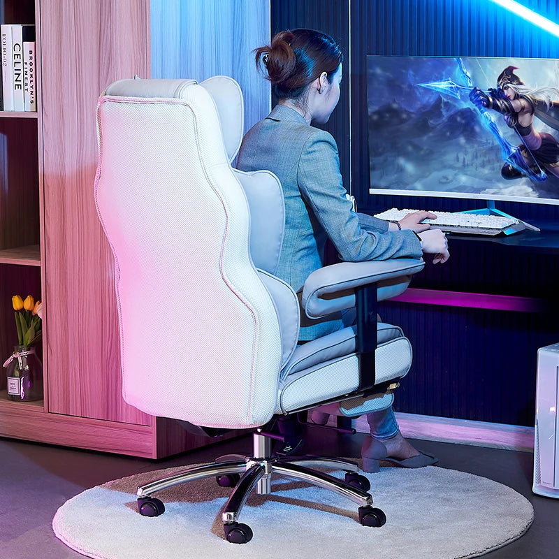 comfy gaming chair recliner recliner
headrest Long Sitting Solid chair adult Rotatable Luxury
cadeira gamer Home furniture