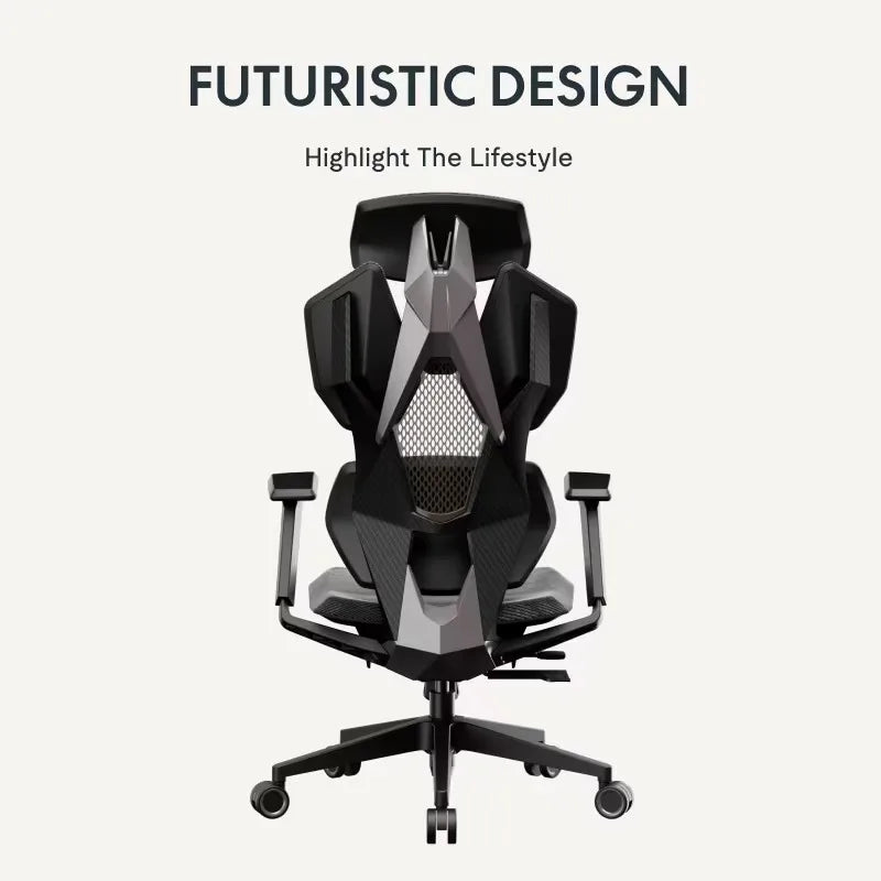 Ergonomic Gaming Chair Reclining Gamer Chair with Adjustable Lumbar Support & 4D Armrests High Back Gaming Chairs for Adults