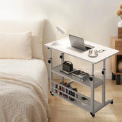 Bedside Table Liftable Computer Desk Minimalist Movable Computer Desk Portable Multi-functional Small Home Office Furniture